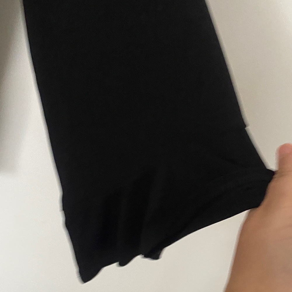 Dennis Basso Elegant Black Long Sleeve Top - Picture 4 of 4